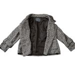 Last Kiss Vintage Tweed Dark Academia Pea Coat Jacket Plus Size 1X 90s Photo 2