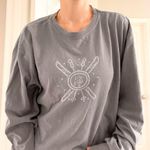 Life is Good  Blue Ski Long Sleeve Tee Shirt Photo 4