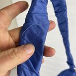 VTG Samsonite Sammie Series 96 Blue Nylon Puffer Bag Travel Purse Carryon Tote Photo 9