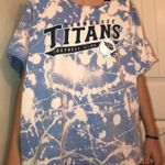 Tennessee Titans Destroyed Shirt Blue Size L Photo 0