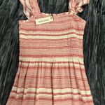 Speed Limit 98 Pink Striped Boho Style Maxi Dress Size M by Speed Limt Photo 1