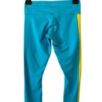 Lululemon Athletica Amped Women’s Size 4 Blue Leggings with Color-Blocking Photo 1