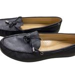 Michael Kors women’s black leather shoes flats size 10M SKU 1299 Photo 0