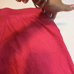 Talbots T By Women's Pink Sporty Pull On Elastic Waist Pockets A-Line Skirt XLP Photo 2