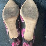Kate Spade Juliette rose bow heels black pink 8 Photo 5