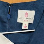 Julie Brown Retro Style Color-block Faux Suede Tank Top Photo 1