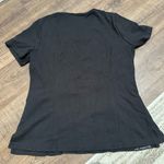 Jaanuu Kass Slim 4-Pocket ULTRAsoft Scrub Top Black Womens M Photo 4