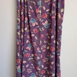 Pendleton NWT Purple Ditzy Floral Midi Skirt Womens 16W Romantic Flowy Photo 3