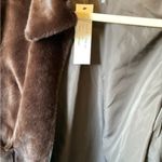 Love Token  Women's Faux Fur Jacket. Front Zip, Pockets, Fully Lined. Size M Photo 5