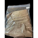 Gaviota Casuals 90s Tan Wood Button Midi Length Khaki 100% Cotton Skirt Size 14 Photo 9