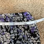 Free People Vintage  Tiered Pull On Floral Gauzy Tulle 90s Mini Skirt Women Small Photo 10