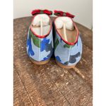 Handmade in Spain Ballet Flats Artemisa Red Camo Flats Shoes Women Size 37 Blue Photo 6