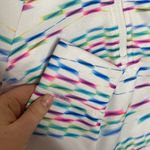 FILA multicolor neon rainbow performance quarter zip top size S Photo 7