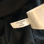 J.Crew Womens Cotton Poplin Button Neck Top Ruffle Cuffs Black S Photo 4