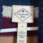 st. john's bay  Striped Turtleneck Sweater with Side Buttons Photo 4