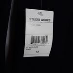 Studio Works Women's Size Medium Navy Sweatshirt Photo 3