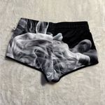 Adidas  Women's Running Workout Grey Black White Shorts Size 10 Vintage Photo 4