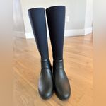 Tory Burch  tall April Rain boot navy blue size 7 Photo 1