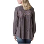 O'Neill Buckle Harley Embroidered Tie-front Boho Kimono Cardigan Women’s Size M Photo 2