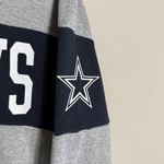 '47 Dallas Cowboys Crewneck Sweatshirt Pullover Women's Medium Gray NFL Football Photo 7