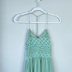 FROCK & FRILL Seafoam Green Gown Dress Size 2 Mint Maxi Elegant Party Sequin Photo 2