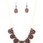 Paparazzi Turn Me Loose Copper Necklace (290) Photo 1