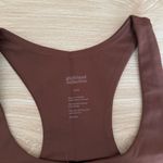 Girlfriend Collective  XXS Pamola Racerback Sports Bra Brown Gym Yoga Photo 2