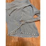 Revolve N12H Lilian Knit Asymmetric Sweater Gray Ribbed size XS Photo 8