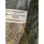 Camo Capri Pants Womens 31x20 Green Camoflauge Crop Cinch Leg Tag 9 GLO Jeans Size undefined Photo 12