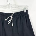 VTG Pooh Large Shorts Black Cotton Lounge‎ Elastic Waist 90s Y2K Disney 1579 Photo 4
