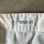 Mango  Womens White Buttons Mini Skirt Small/W30 Ruffle Cute Y2K Photo 2