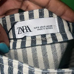 ZARA NWT  Cropped Denim Top size Small Photo 3