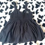 Mittoshop  Elegant Black Sleeveless Top Photo 1