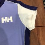 Helly Hansen  blue color blocked short sleeve tee t-shirt M athleticwear Photo 4