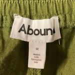 Abound  Linen Blend Olive Green Pull‎ On Shorts Elastic Waist Size XL Summer Photo 6