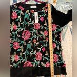 ELVI 12(US) Sheer Mesh Floral Embroidered Bell Photo 3