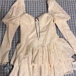 ASOS NWT Luxe Broiderie corset dress - size 10 Photo 4