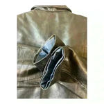 wilson's leather  Pelle Studio Jacket Women Size Medium Full Zip Black Solid Photo 12