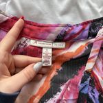 JM Collection Vintage Y2K Womens Size P Large 3/4 Sleeve Abstract Purple Art Cardigan Photo 1