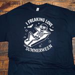 Gildan We love Summerween T-shirt skeleton spooky summer time Photo 0