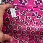 Vera Bradley Eloise Very Berry Paisley Floral Quilted Kiss Lock Shoulder toteBag Photo 8