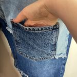 Revice Denim  Blue Matchmaker high rise patchwork Straight Leg crop jeans size 26 Photo 7