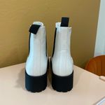 Dirty Laundry chunky white platform boots Photo 9