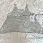 S.O.Y. Shine on you size small Silver sparkly sleeveless top with open back EUC Photo 3
