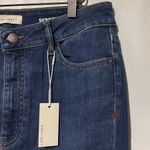 New Warp + Weft High Rise Skinny Jeans Indigo Stretch Denim Size 12 / Size 31 Blue Photo 8