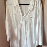 Gloria Vanderbilt  Elegant White Button-Up Blouse xxl Photo 0