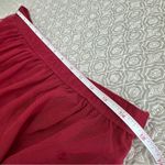 Hollister Dark Red Maroon Lace Overlay Swingy Mini Skirt Size M Photo 6