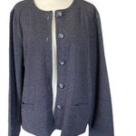 Emma James women’s XL button down cardigan shacket brown Photo 8