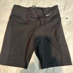Nike Women's Black High-Waisted Bike Shorts Photo 3