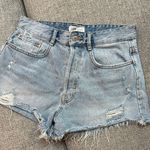 ZARA MOVING SALE  Distressed denim cutoff shorts Photo 0